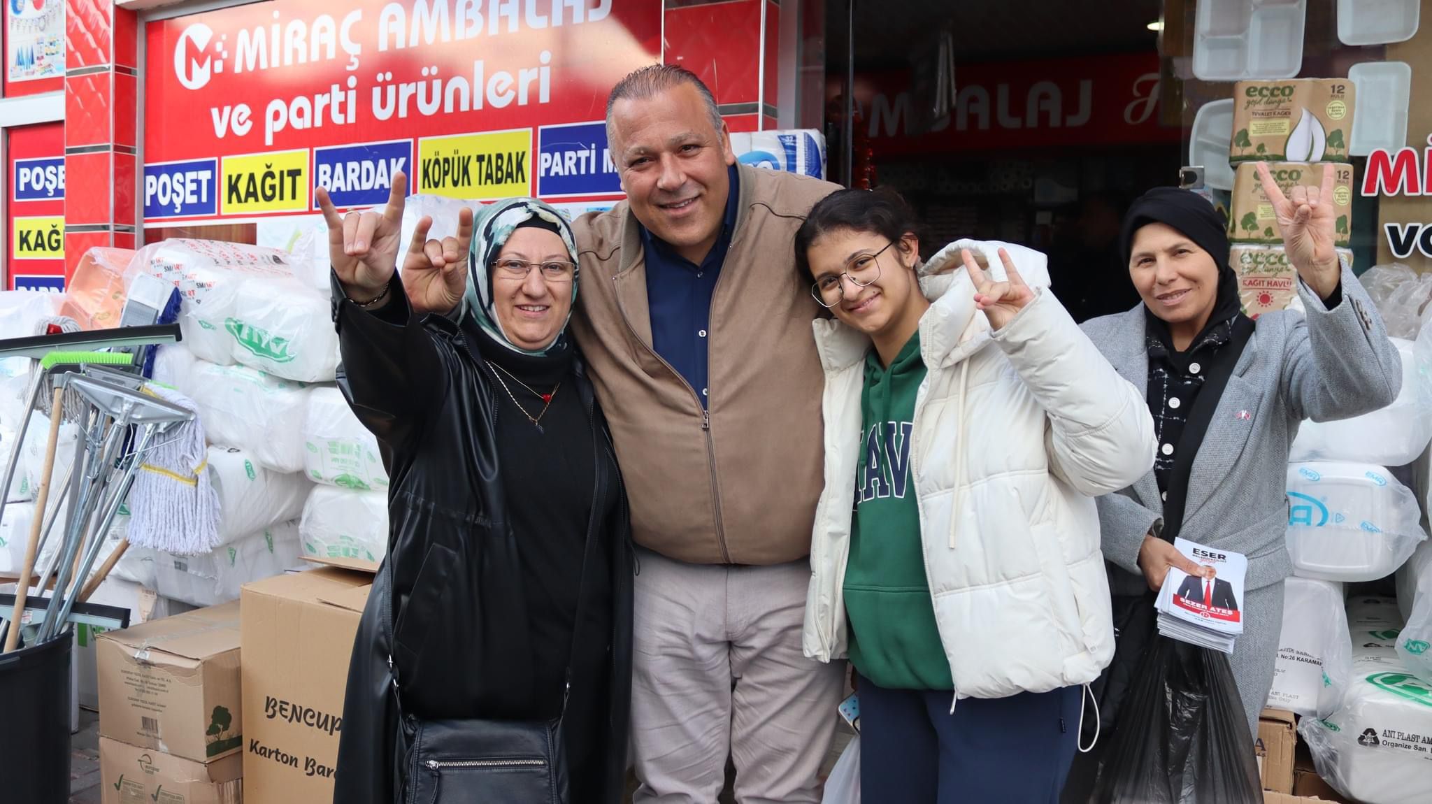 Uşak Esnafımızı ve Halkımızı Ziyaret Ettik